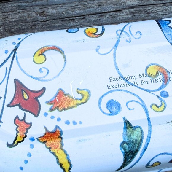 Brighton Sabrina Tortoise Shell Sunglasses Silver Heart Case 52-17 Vintage Brown - Picture 14 of 16